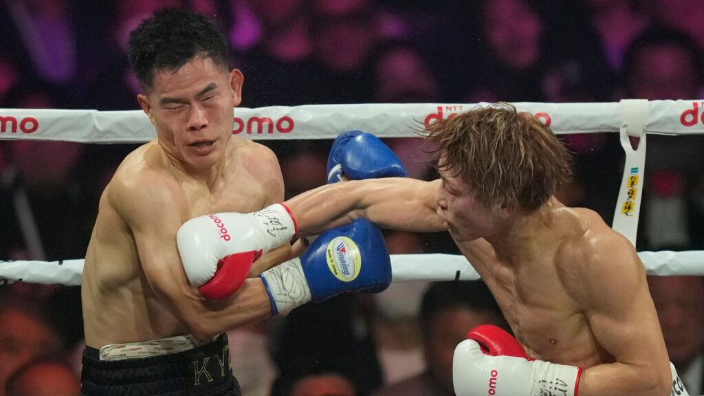 Inoue knocks out Kim to defend world title