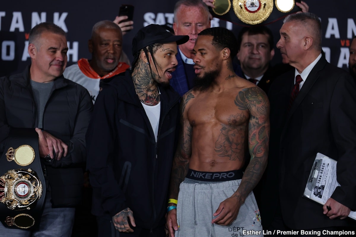 Tank vs. Roach & Valenzuela vs. Russell – Weigh-in Results for Saturday