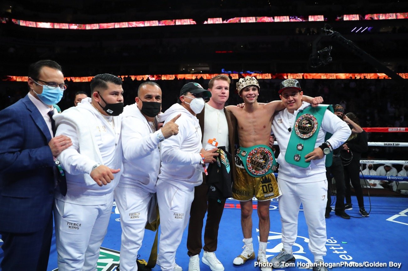 Ryan Garcia Returns to Trainer Eddy Reynoso