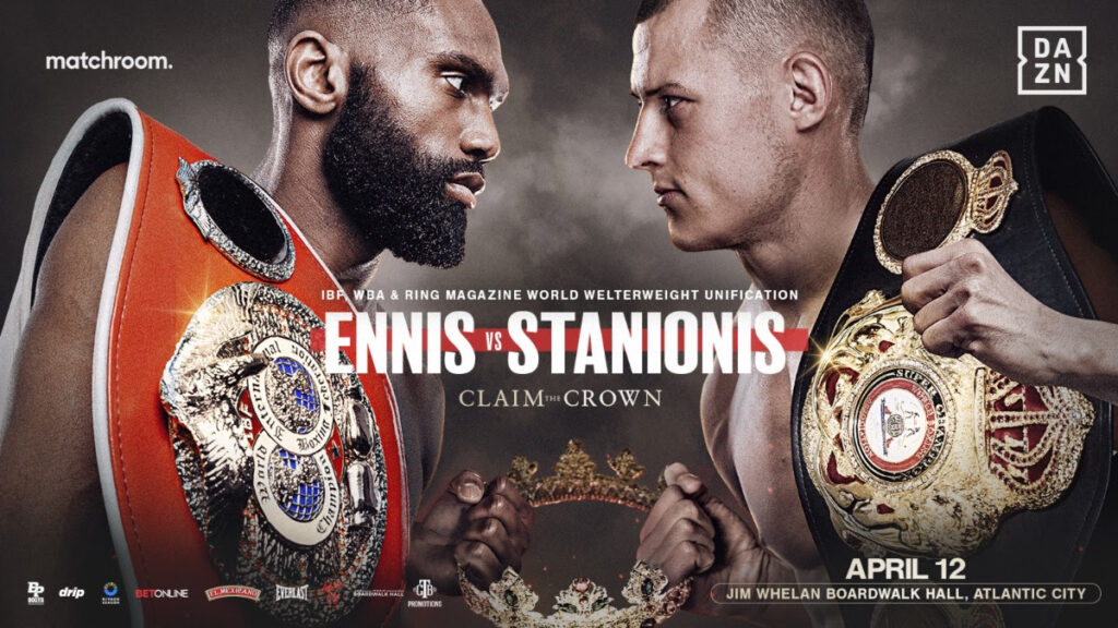 Ennis and Stanionis Face Off: Awkward Trash Talk Before Welterweight Clash