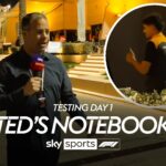 Ted’s Notebook: Testing Day 1