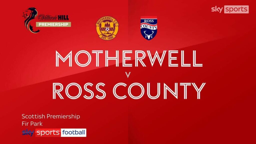 Motherwell 0-3 Ross County