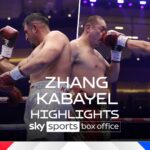 Zhang gets BANGED! Kabayel wins by sixth round KO