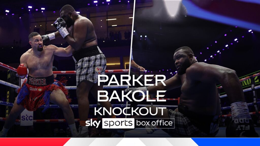 MASSIVE right hand! Parker demolishes Bakole in two rounds