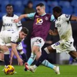 Burnley go second with narrow victory over Oxford