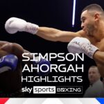 Simpson KNOCKS OUT Ahorgah in round five!