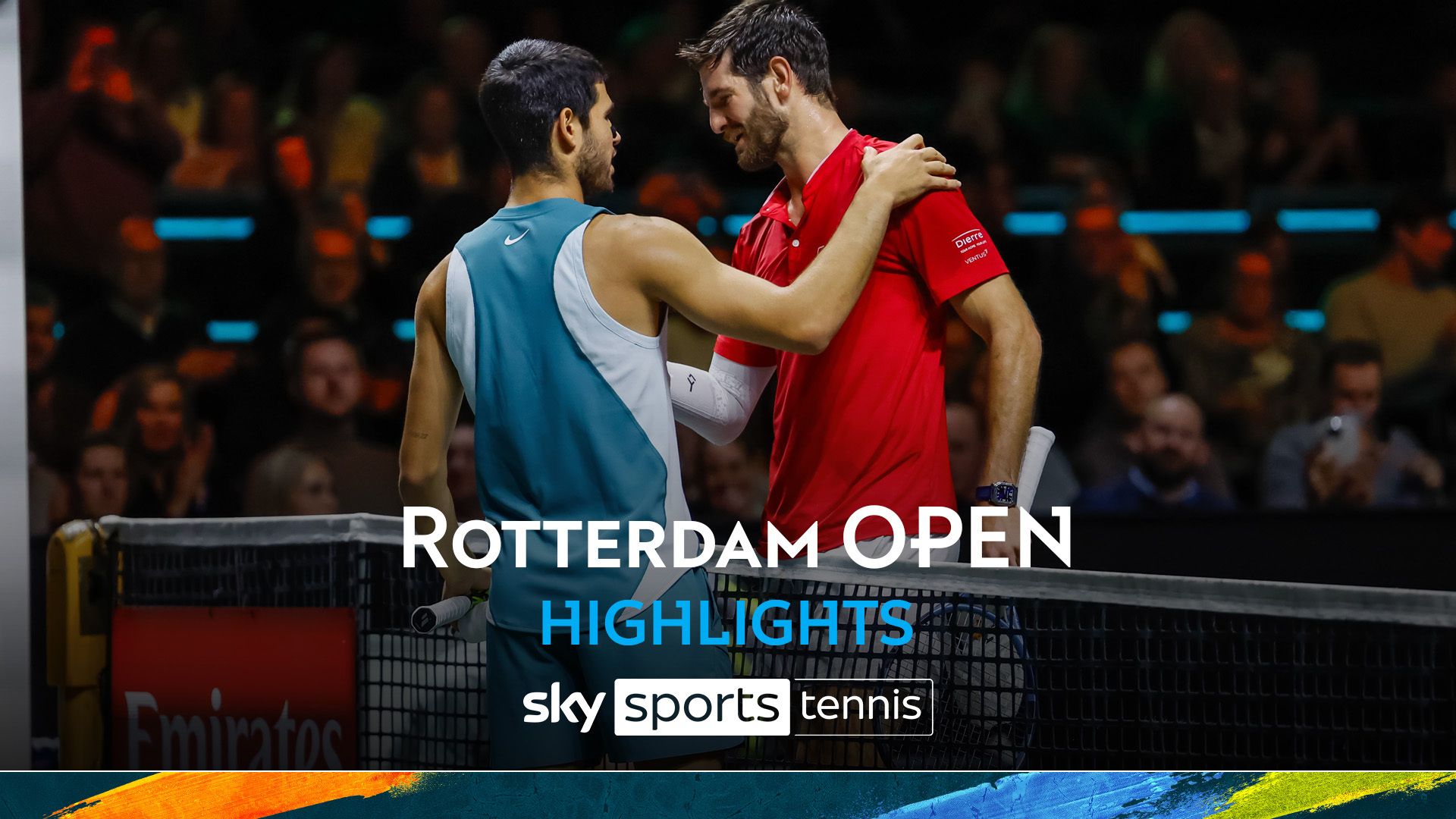 Alcaraz eases past Vavassori in Rotterdam