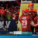 ‘We are in shock!’ | Overton makes incredible one-handed catch for Sunrisers!