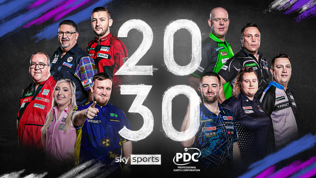 Darts to stay on Sky Sports until 2030!