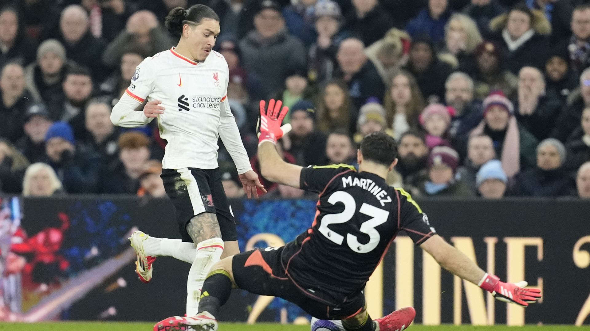 Liverpool held to a draw at Villa but go eight points clear LIVE!