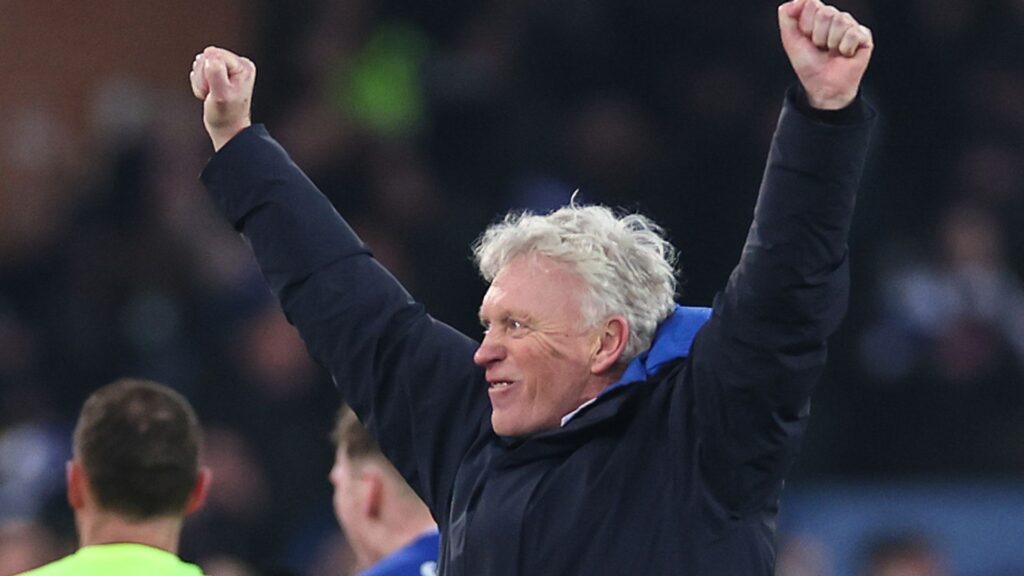 Moyes revels in Merseyside ‘mayhem’ as draw ‘keeps title race alive’