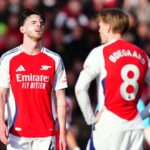 Ten-player Arsenal suffer huge blow to title hopes with West Ham loss