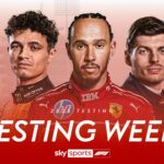 F1 Testing: Schedule and how to watch for free on Sky