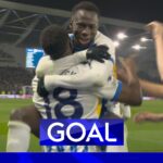 Minteh makes it two as Brighton on top against Chelsea!