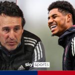 ‘He’s been fantastic in training’ – Emery ‘very happy’ with Rashford signing