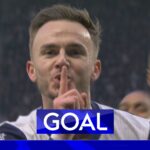 Maddison gives Spurs the lead against Man Utd!