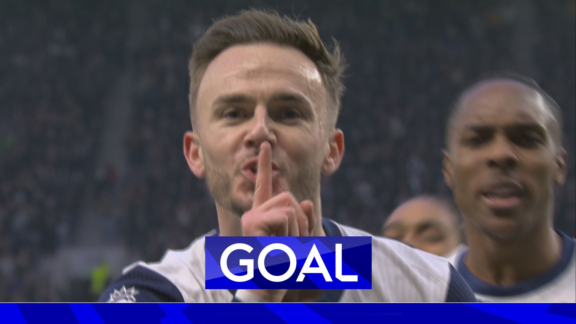 Maddison gives Spurs the lead against Man Utd!