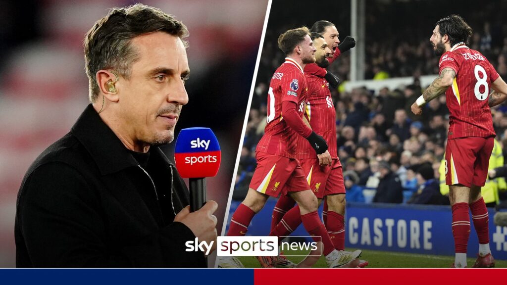 ‘Liverpool would have to fall apart’ – G Nev on PL title race