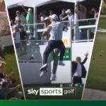 SCENES! Grillo sends fans wild with slam dunk hole-in-one!