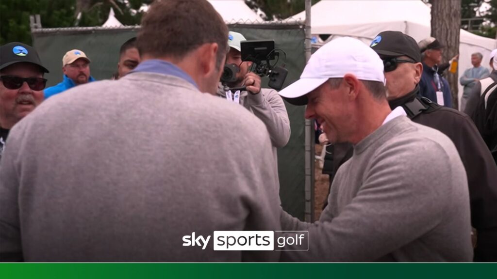 Scheffler hilariously queues for McIlroy’s signature after hole-in-one!