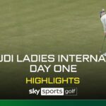 PIF Saudi Ladies International | Day One highlights