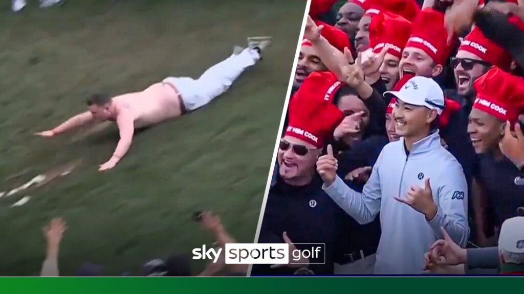 The WILDEST hole in golf?! Mudslides, flying cups and Scheffler getting booed!!