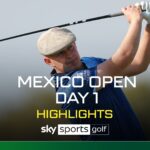 Harry Hall shares lead at -7 after opening round in Mexico