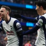 Man Utd beaten at Spurs after early Maddison goal LIVE!