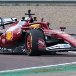 Hamilton drives Ferrari’s ‘completely new’ 2025 car for first time