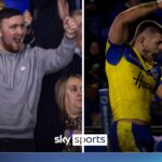 ‘BULLSEYE for Warrington’! | Littler goes wild for stunning Walker try!