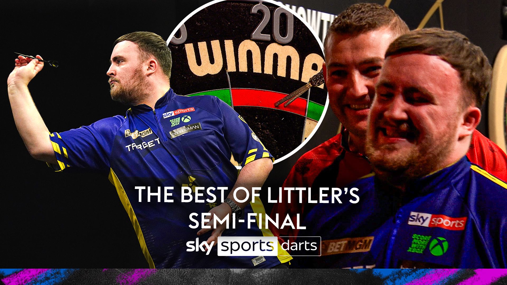 ‘Showboating!’ | Highlights: Littler hits classy double tops in semi-final win