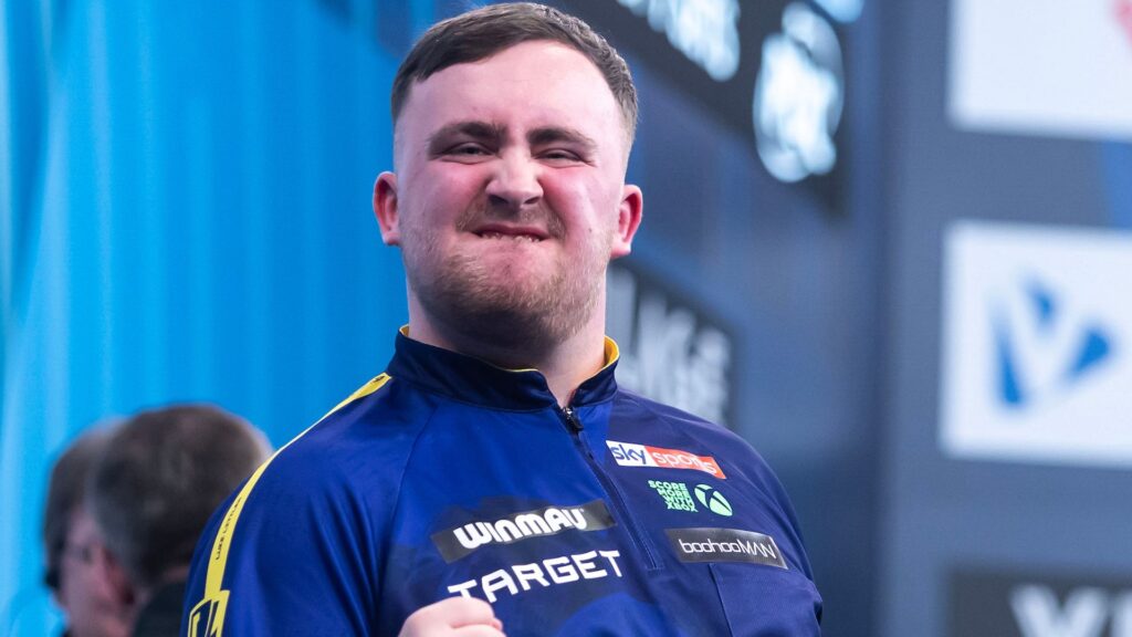 Littler whitewashes Wade as Van den Bergh hits sensational nine-darter