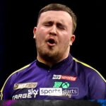 Frustrated Littler hurls darts to the floor after Price defeat