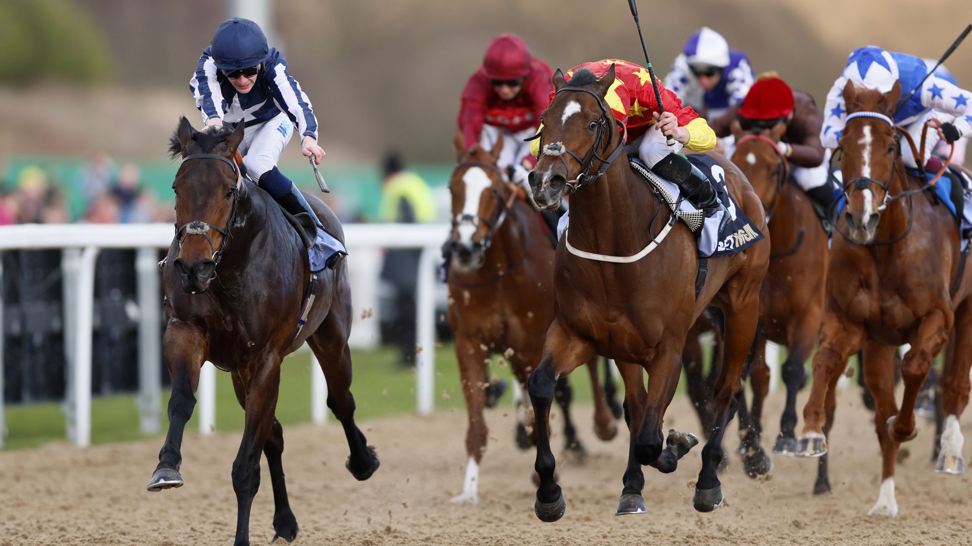 Newcastle hosts eight-race all-weather meeting live on Sky