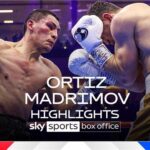 Ortiz Jr stays unbeaten after impressive Madrimov victory