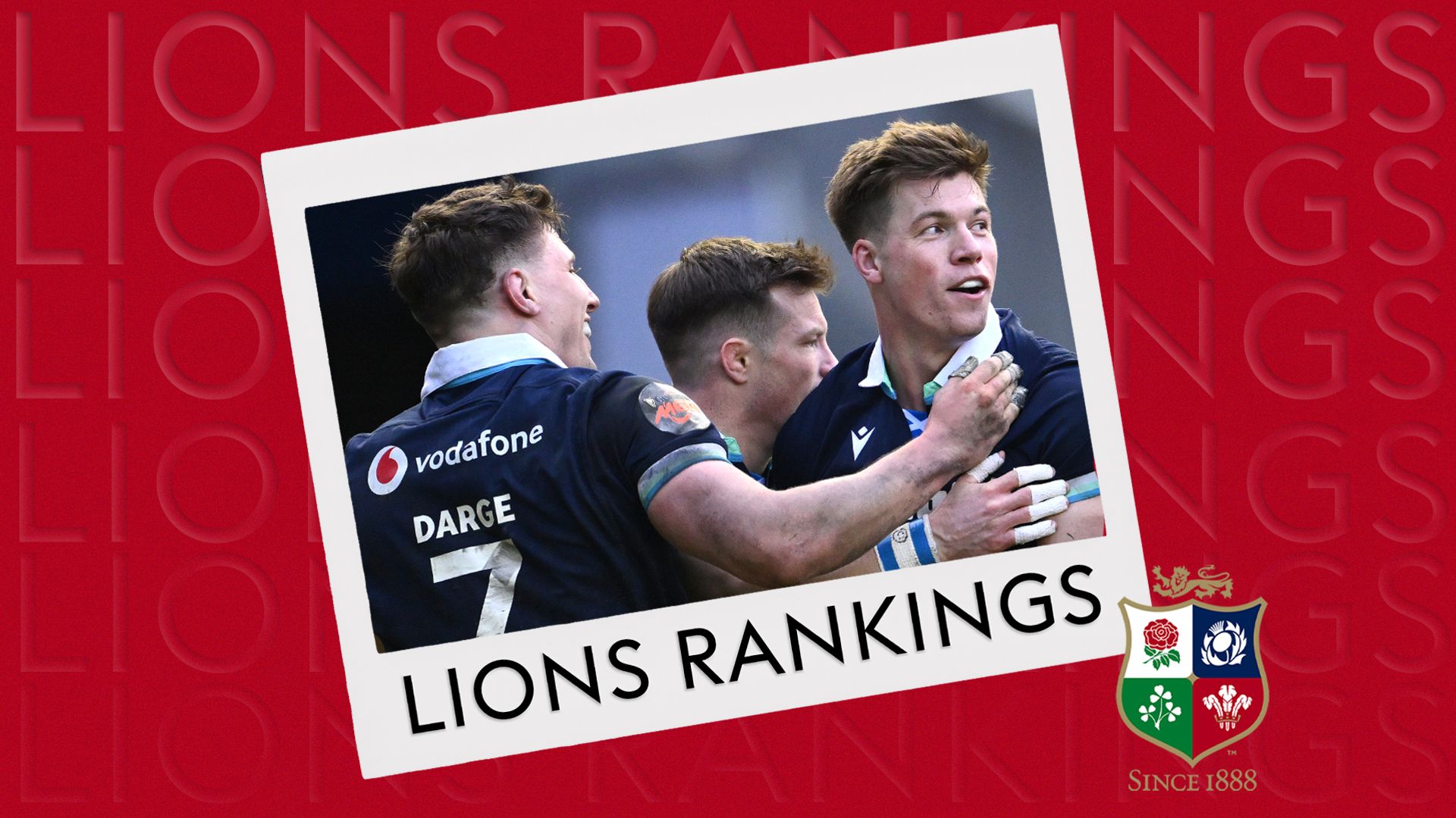 Lions Rankings: Predicted XV based on Six Nations stats