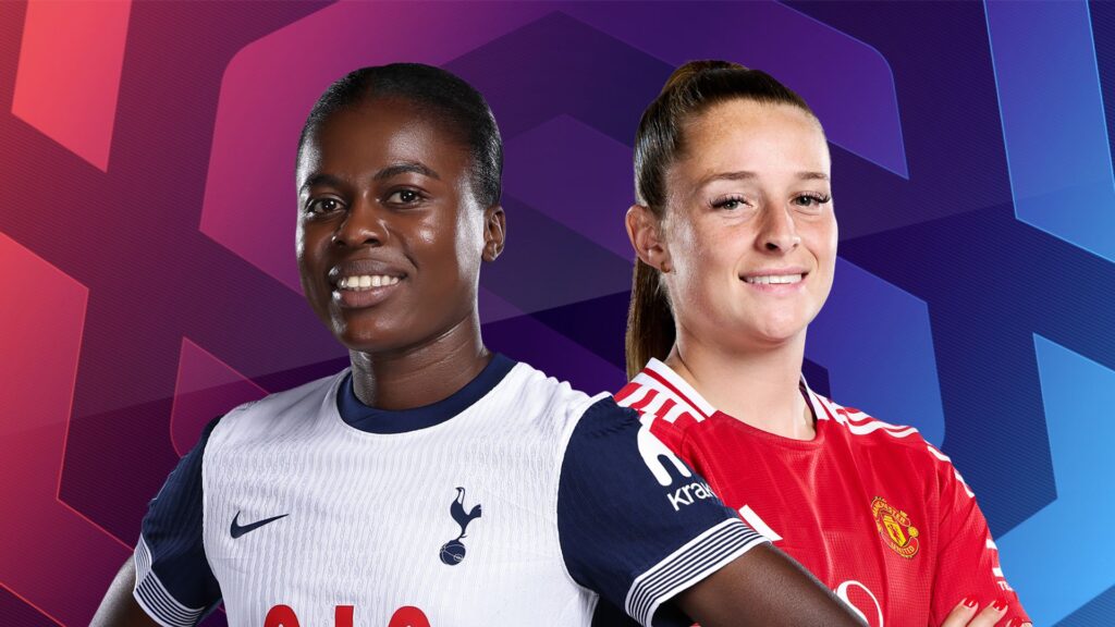 WSL: Man Utd celebrate narrow victory at Spurs LIVE!