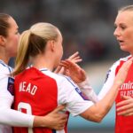 Arsenal beat Man City in seven-goal thriller to go second in WSL