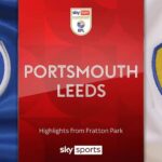 Portsmouth shock leaders Leeds at Fratton Park!