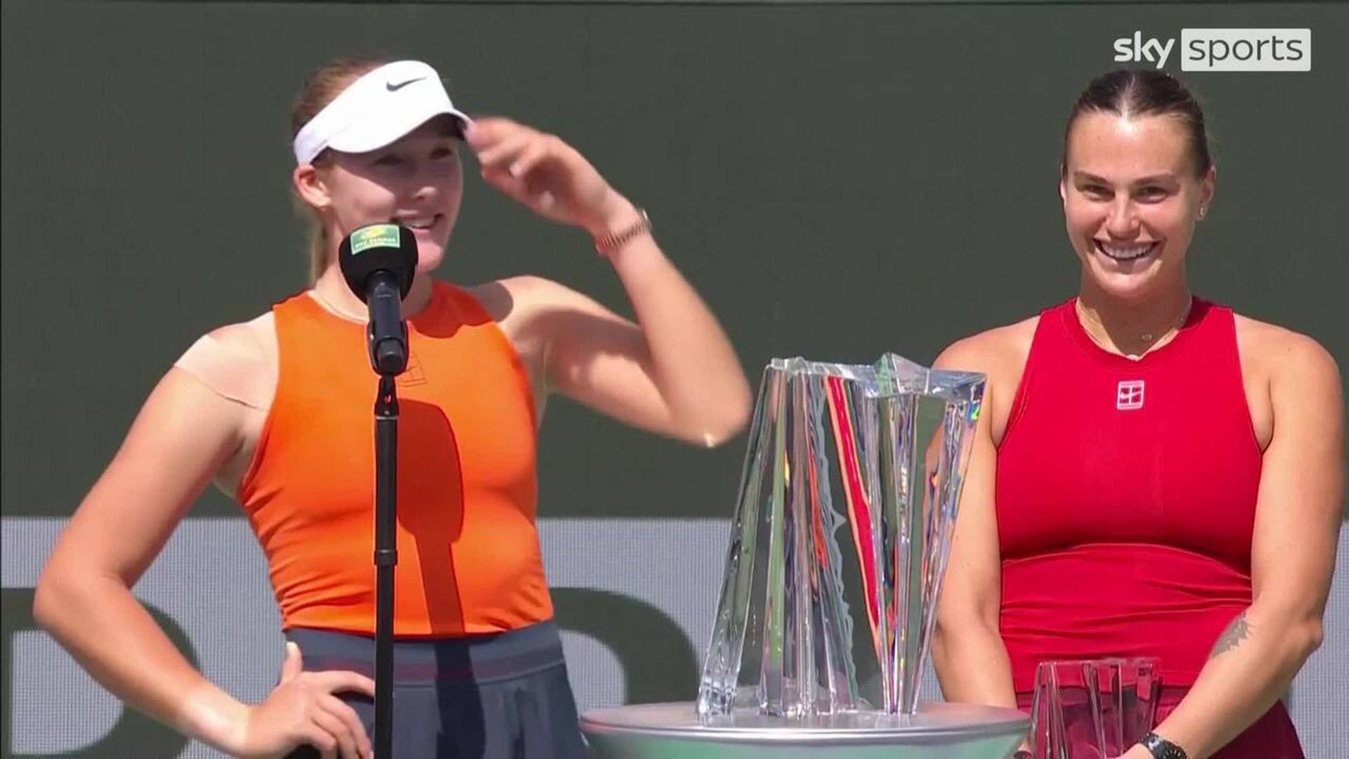 ‘I would like to thank myself!’ | Andreeva’s amusing reaction to Indian Wells win