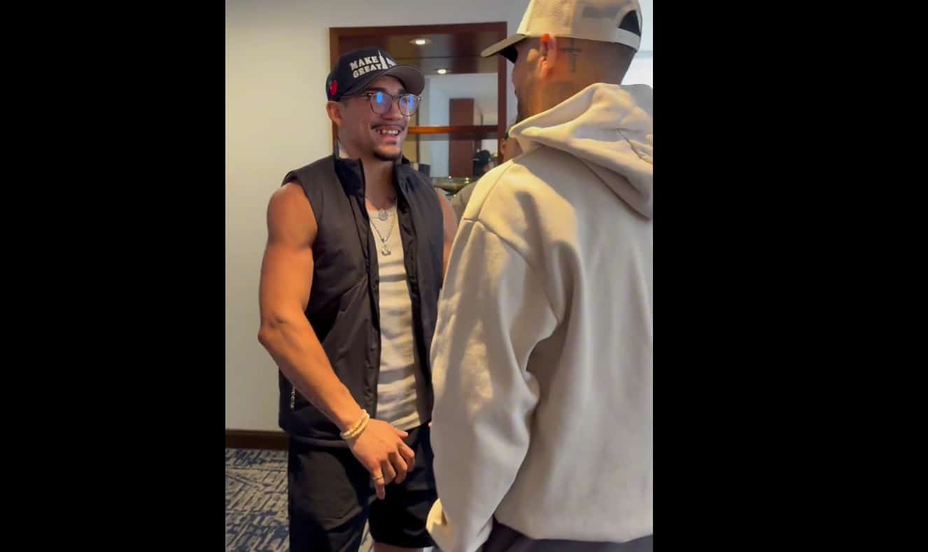 ‘You Look Like a Little B***’: Teofimo Lopez and Arnold Barboza Jr. Trade Barbs in Explosive Pre-Fight Confrontation