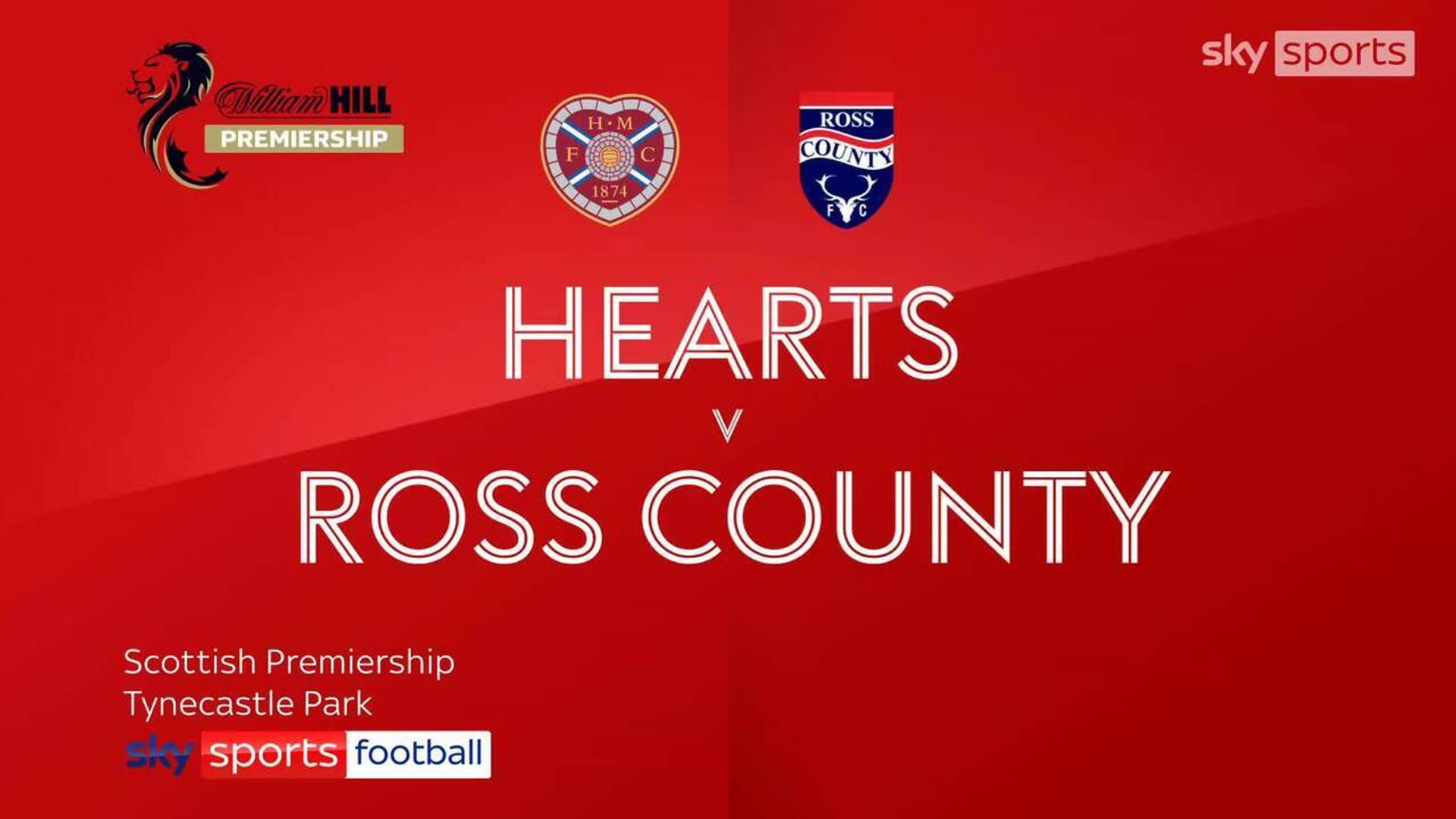 Hearts 2-0 Ross County