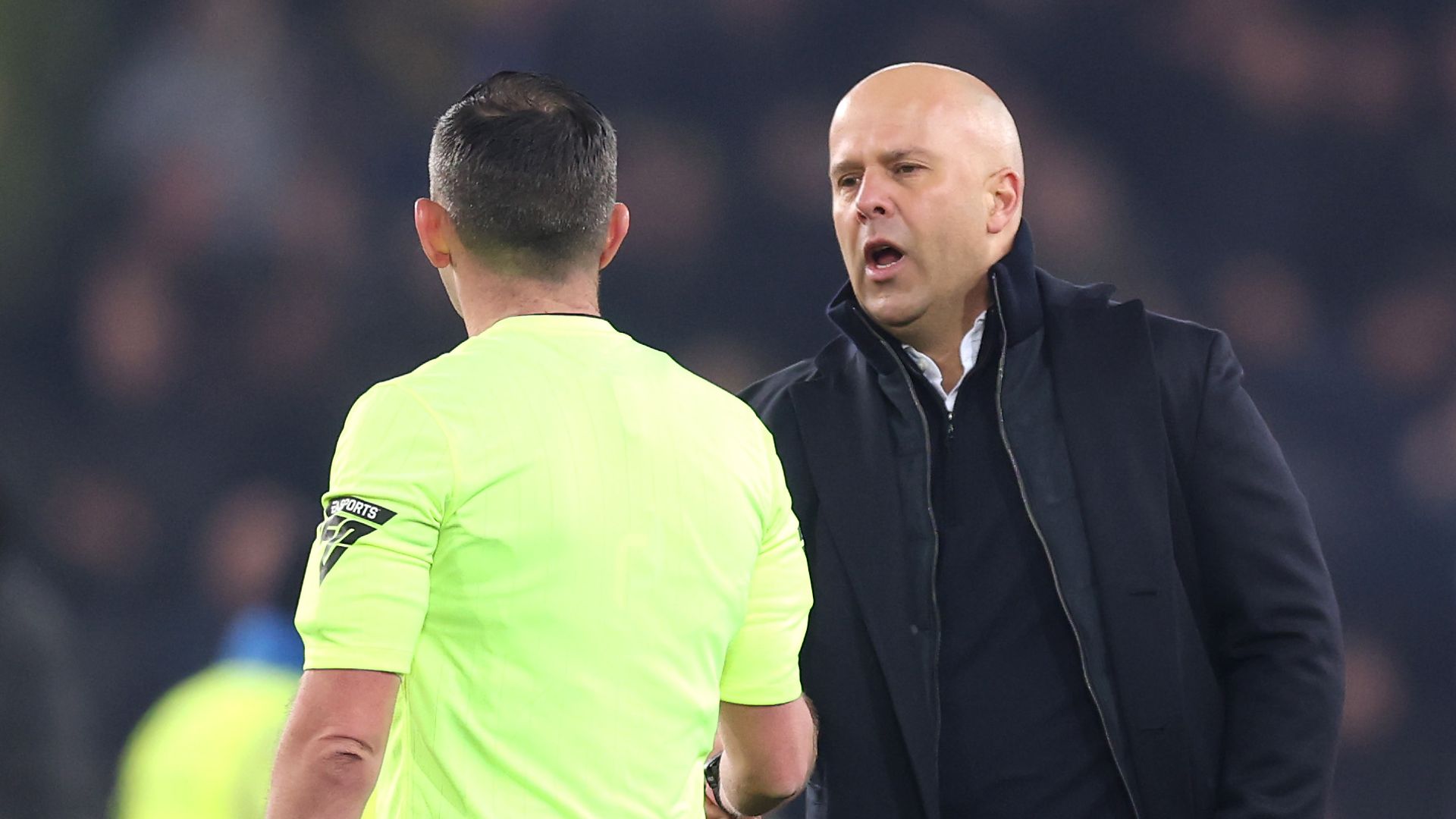 FA reveals Slot’s X-rated rant that led to red card at Everton