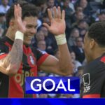 Evanilson’s perfect finish doubles Bournemouth’s lead!