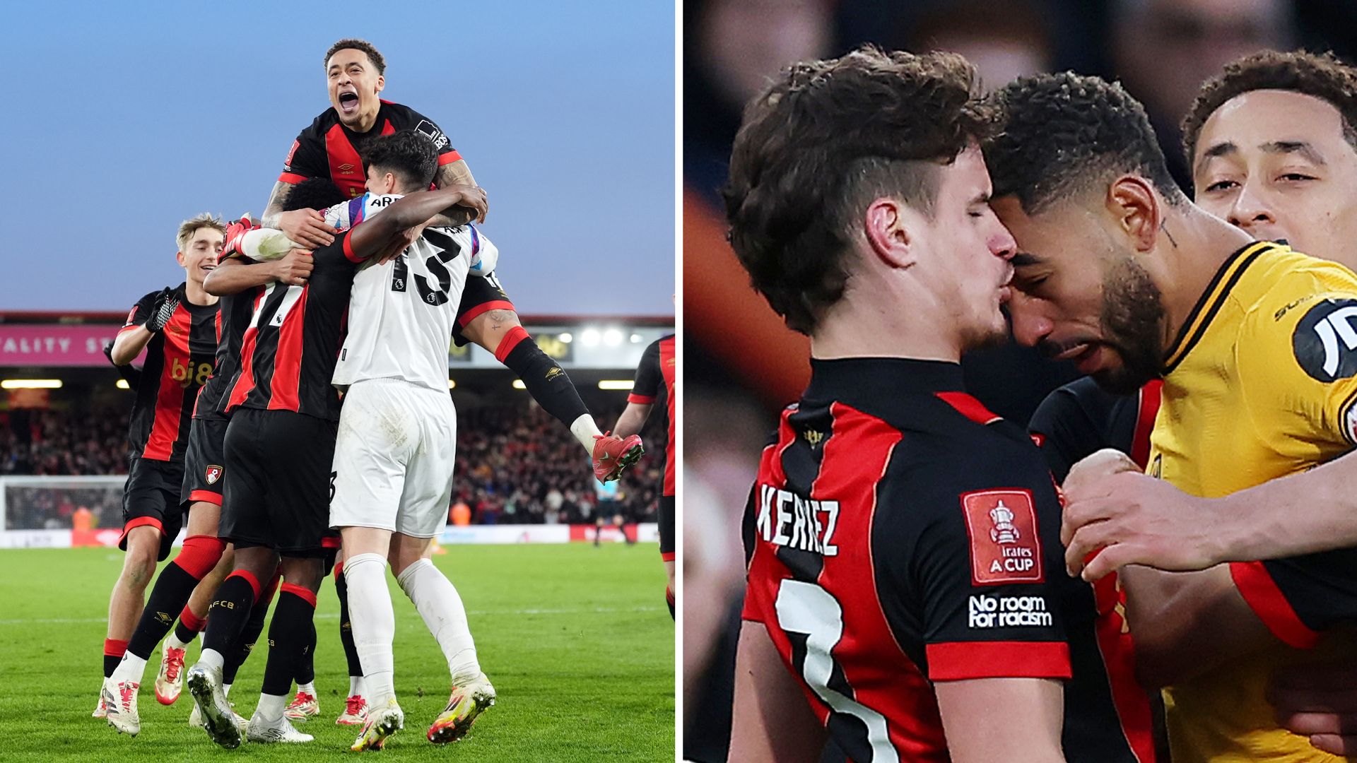 Cunha sees red & VAR outrage! Bournemouth’s dramatic shoot-out win over Wolves