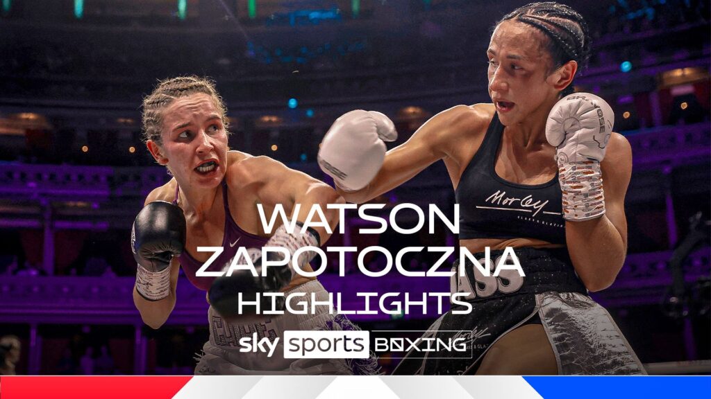 Fight highlights | Zapotoczna edges Watson to claim European title