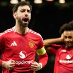 Fernandes hat-trick fires Man Utd into Europa League quarter-finals