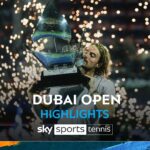 Tsitsipas returns to top 10 after winning Dubai Open in straight sets