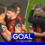 Cross of the season?! Bournemouth take the lead after Kerkez magic!