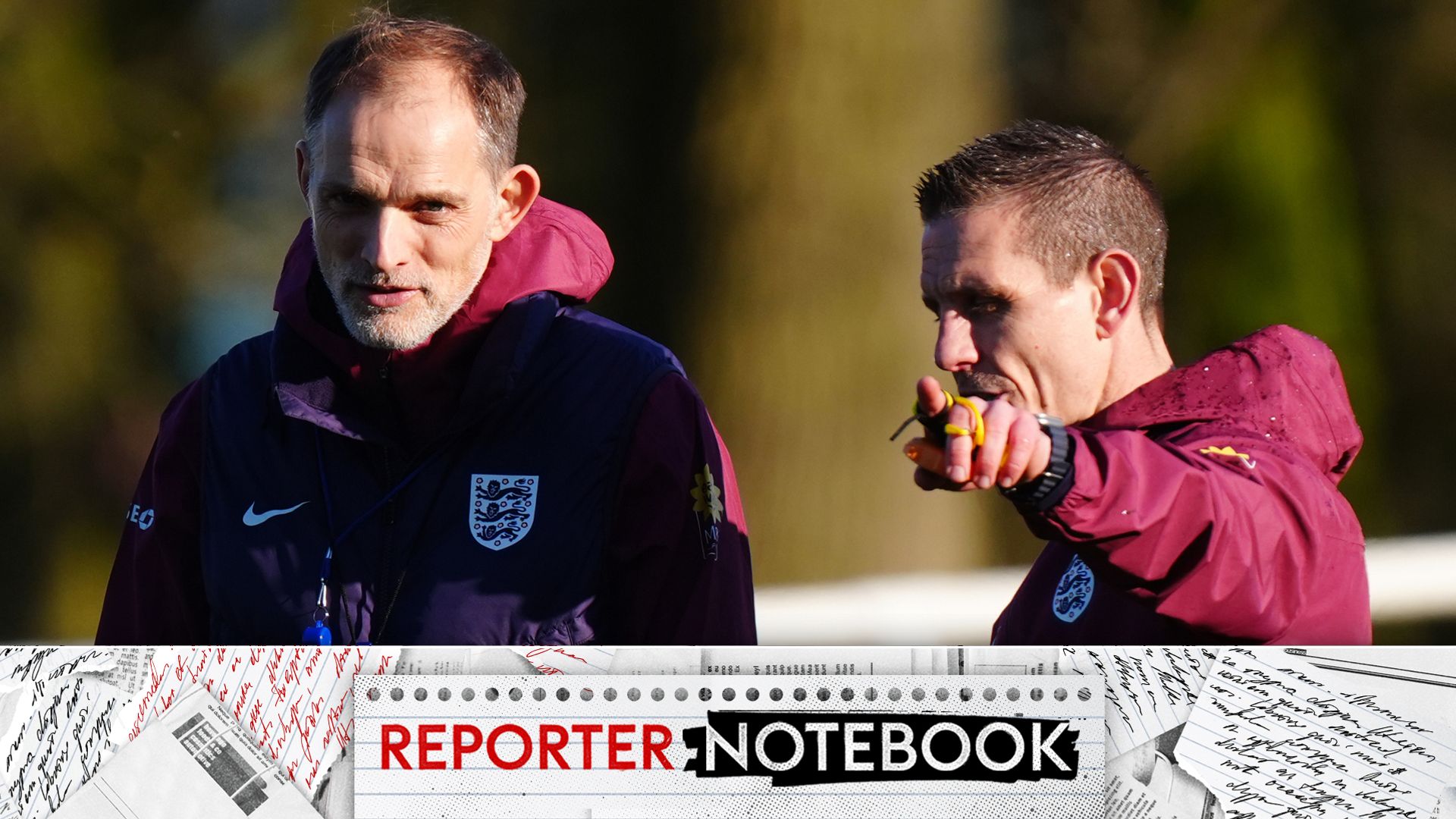 Inside Tuchel’s first England training session